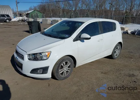 2015 Chevrolet Sonic Lt Auto z USA, uszkodzony, nr VIN 1G1JC6SH5F4188736
